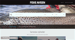 Desktop Screenshot of fiskeavisen.dk